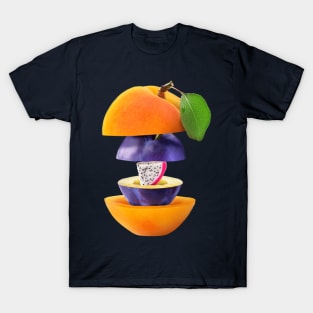 Apricot Plum Dragon Fruit Gifts Vegetarian T-Shirt